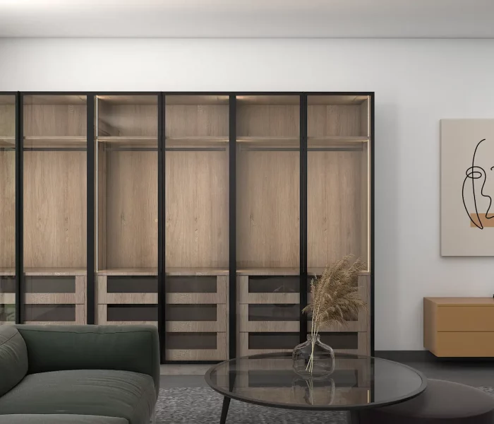 CINZA OAK RPE WARDROBE