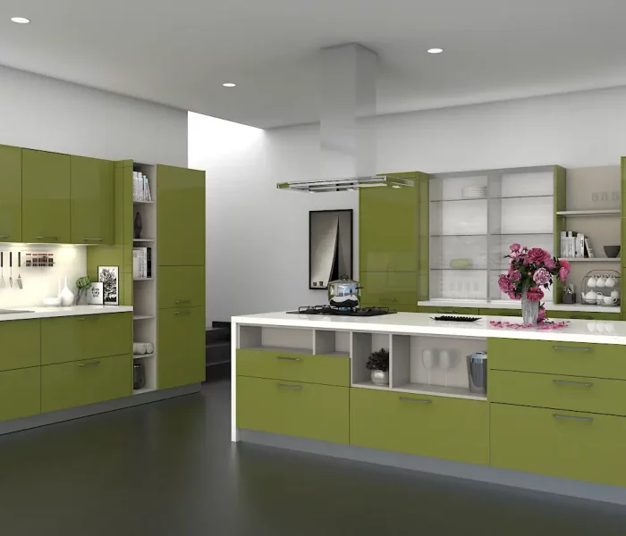 OLIVE GREEN - KITCHEN